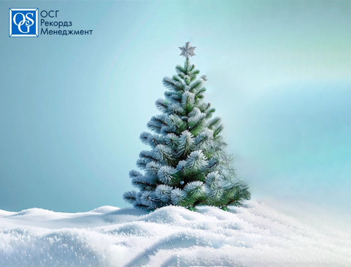 Новогоднее поздравление ОСГ — цифровизация архивов и сканирование документов